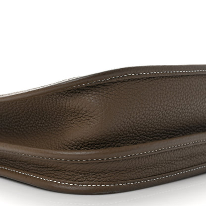 Hermes Taurillon Clemence Evelyne III PM Etoupe 7 of 8