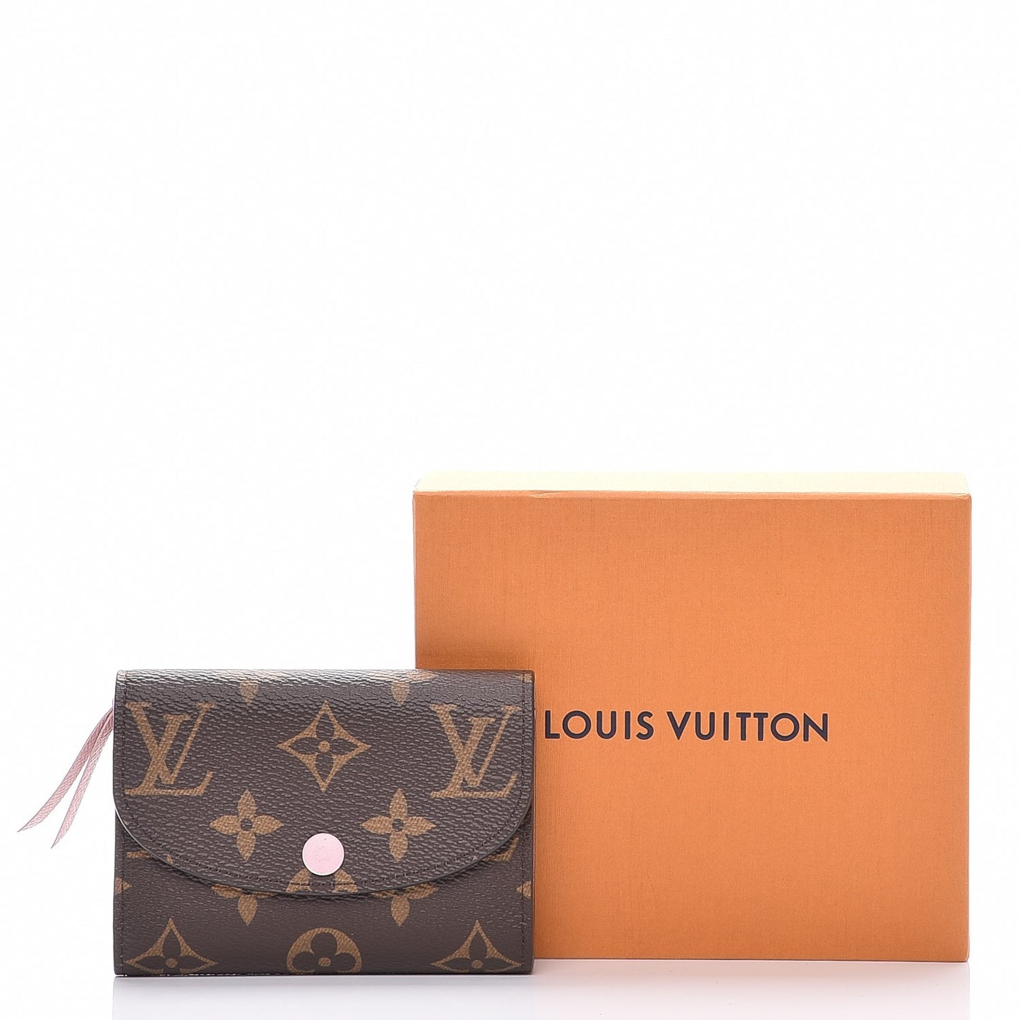 Monogram Rosalie Coin Purse Rose Ballerine