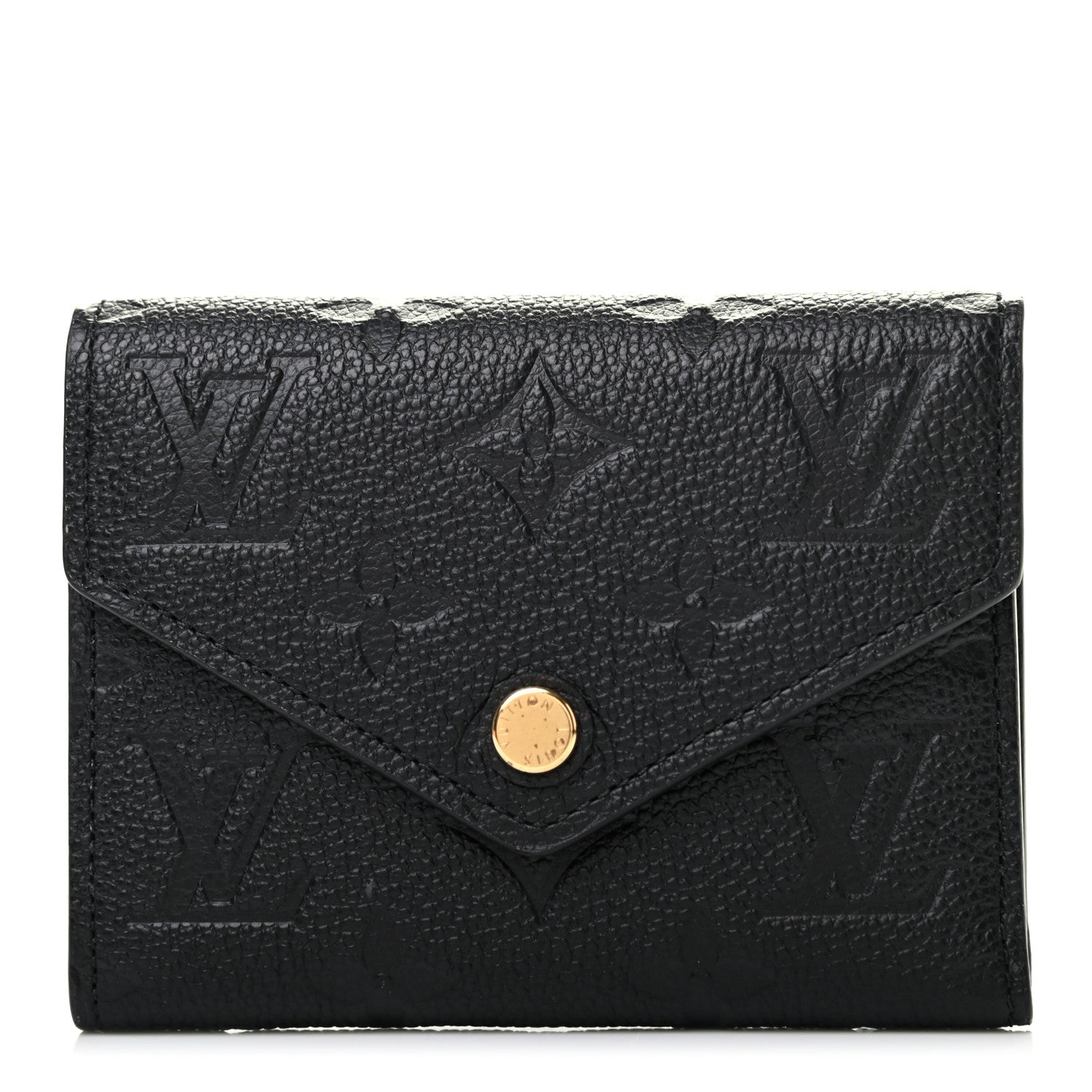 Louis Vuitton Empreinte Victorine Wallet Black 1 of 6