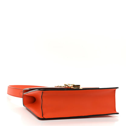 Gucci Calfskin Small Sylvie Shoulder Bag Orange 4 of 12