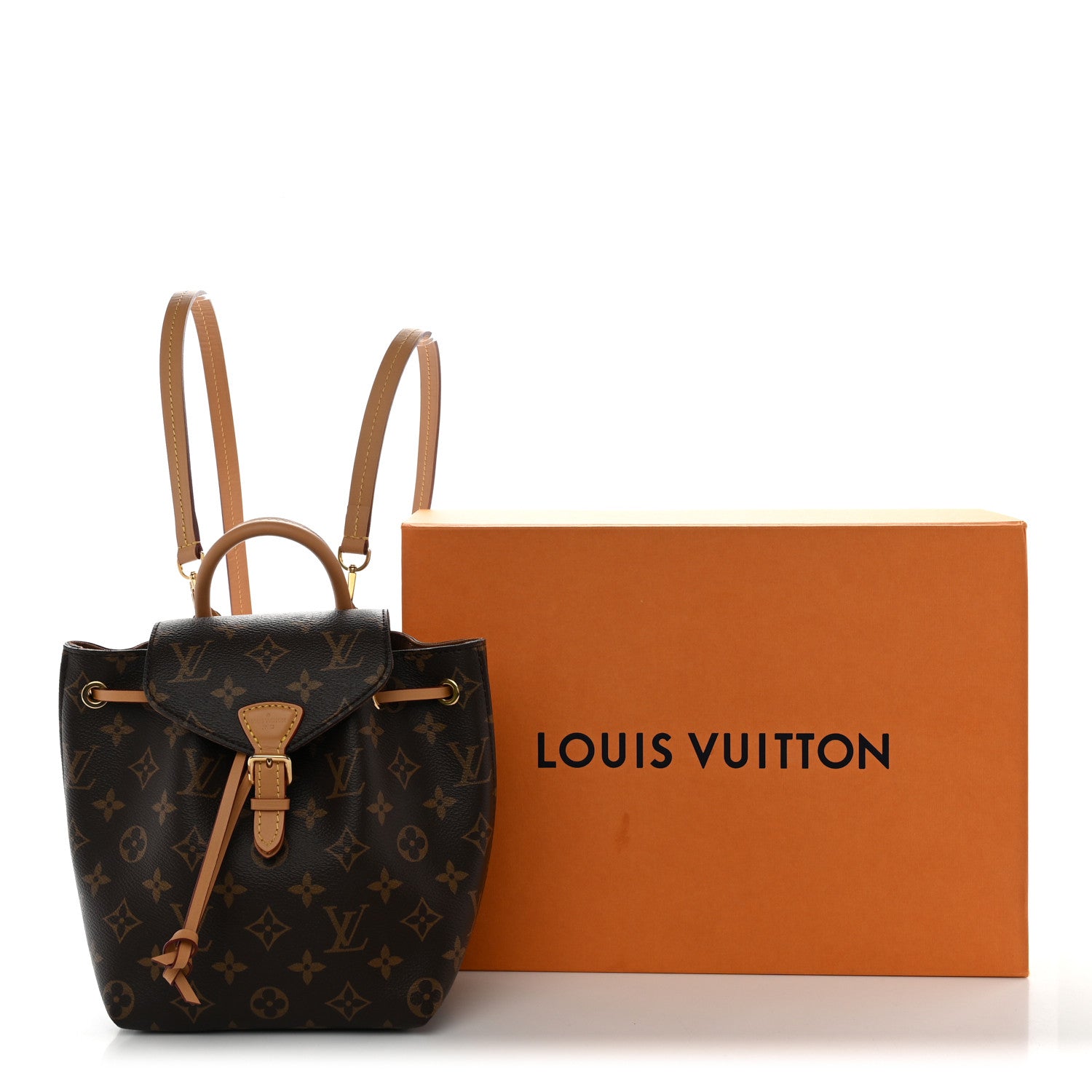 Louis Vuitton Monogram Montsouris BB Backpack Natural 10 of 10