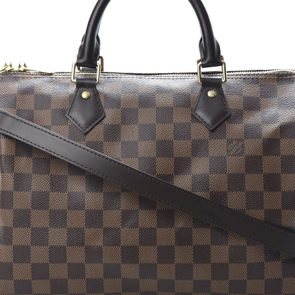 Louis Vuitton Damier Ebene Speedy Bandouliere 30 8 of 11