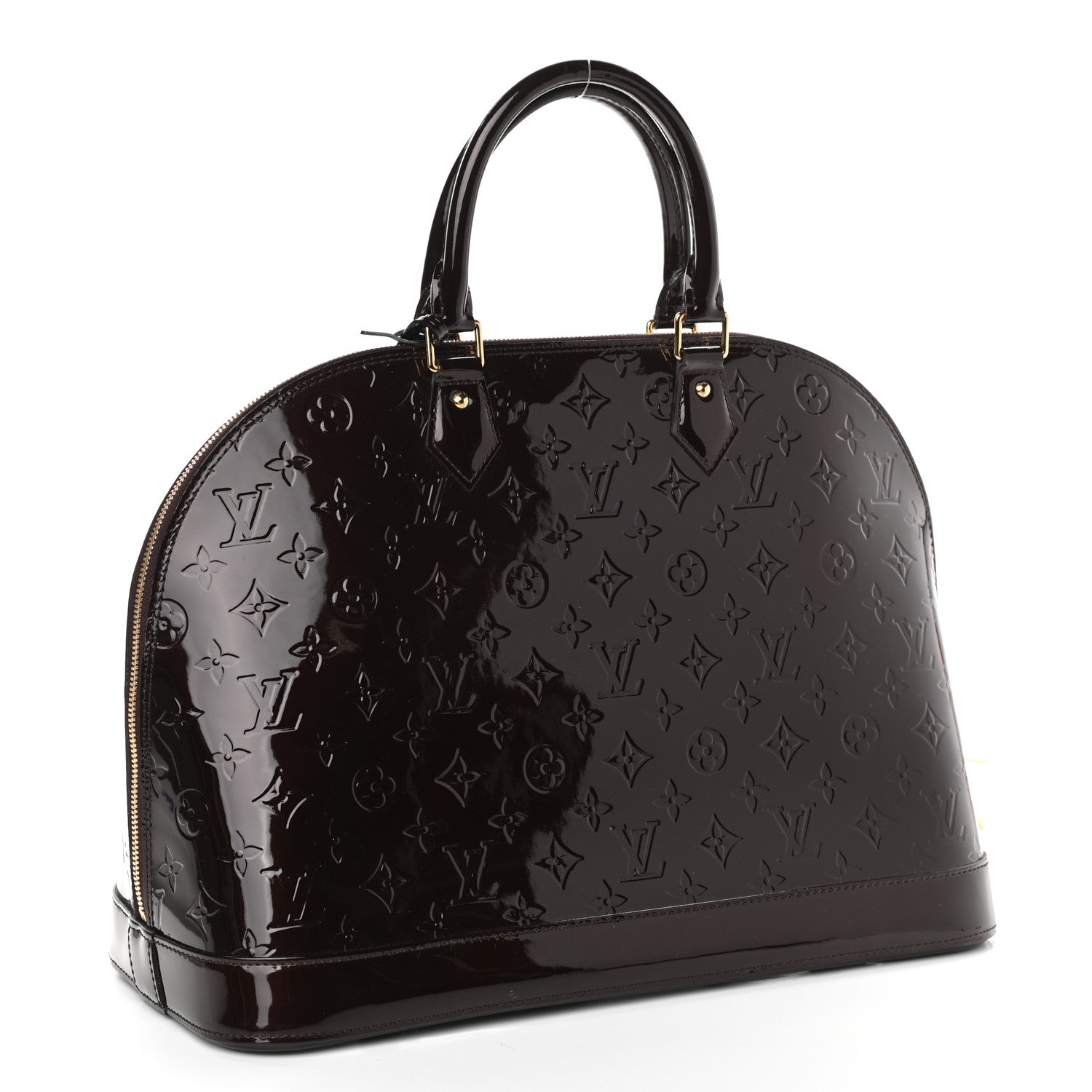 Louis Vuitton Vernis Alma GM Amarante 3 of 10