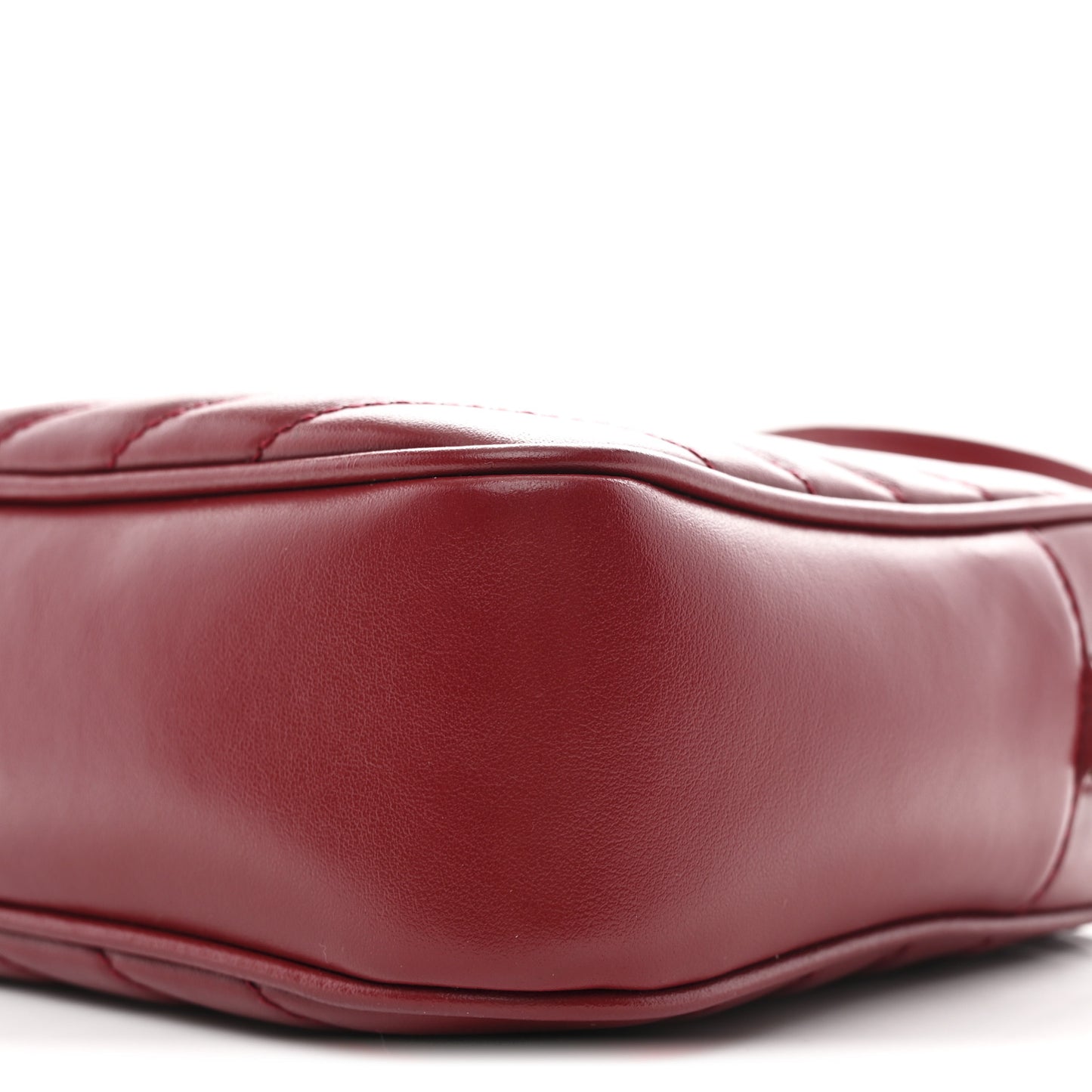 Calfskin Matelasse Monogram Lou Camera Bag Rouge Eros