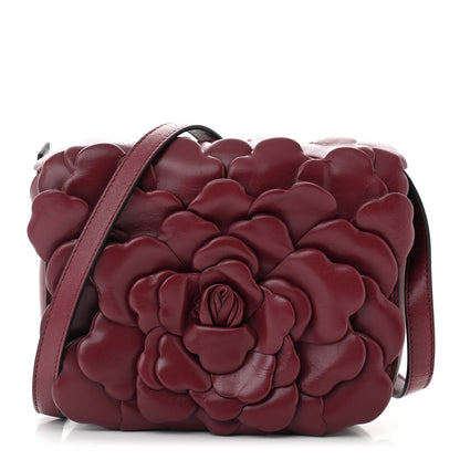 Valentino Garavani Nappa Atelier 03 Rose Edition Small Flap Crossbody Bag Cerise 1 of 9