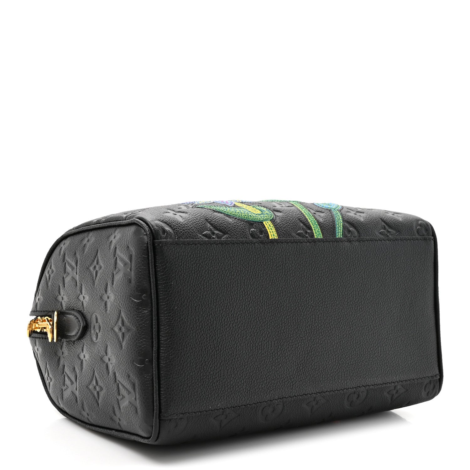 Louis Vuitton LV X YK Empreinte Speedy Bandouliere 25 Black 4 of 10