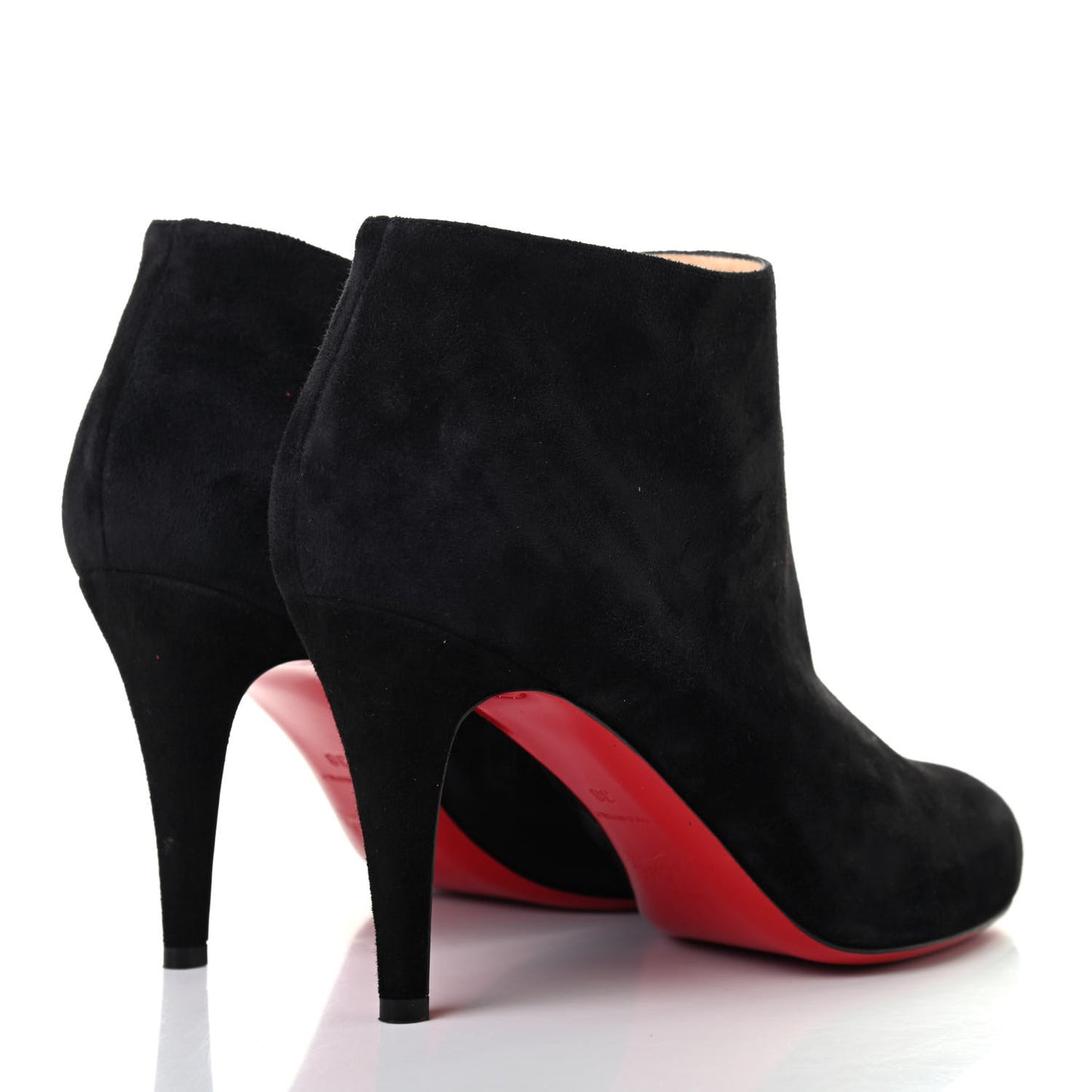 Veau Velours Belle 85 Ankle Boots 38 Black