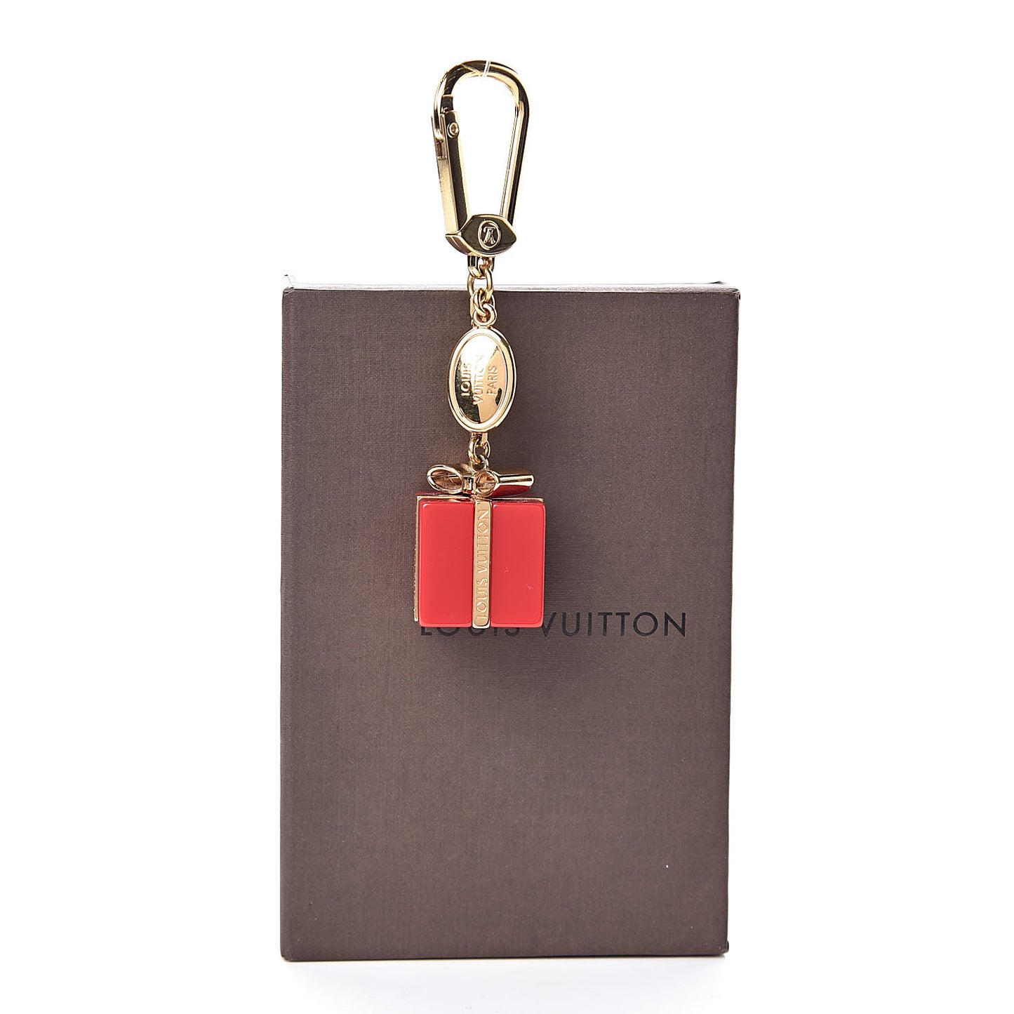 Gift Box Charm Key Ring