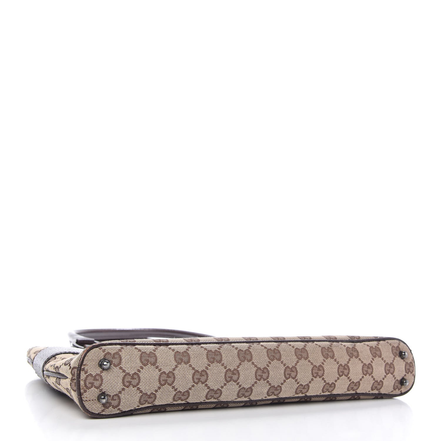 Gucci Monogram Shoulder Bag Dark Brown 4 of 10