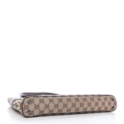 Gucci Monogram Shoulder Bag Dark Brown 4 of 10