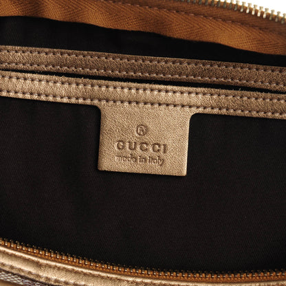 Gucci Crystal Monogram Medium Joy Boston Bronze 6 of 7