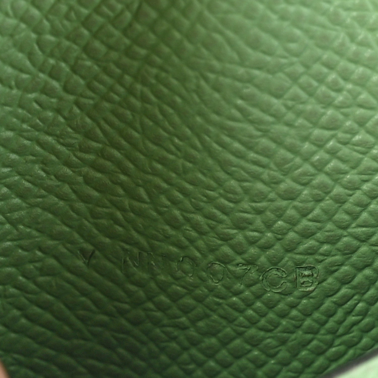 Hermes Epsom Mini Clic Card Holder Vert Criquet 6 of 7
