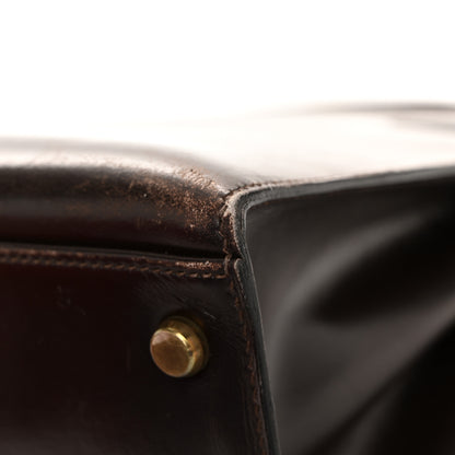 Hermes Box Kelly Sellier 32 Chocolate 17 of 17