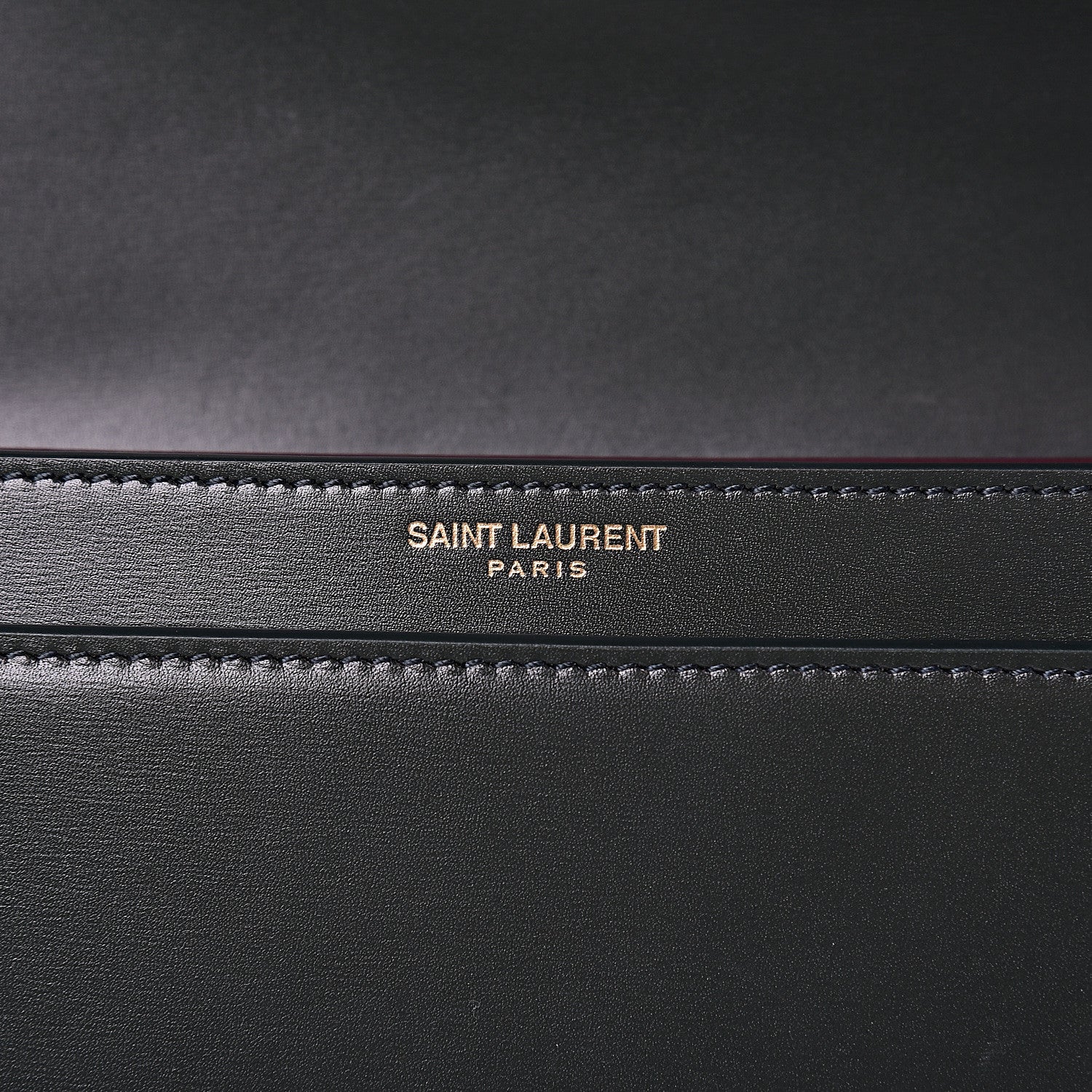 Saint Laurent Smooth Calfskin Monogram Cassandra Clasp Bag Dark Green 6 of 10