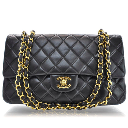 Chanel Lambskin Medium Double Flap Black 1 of 10