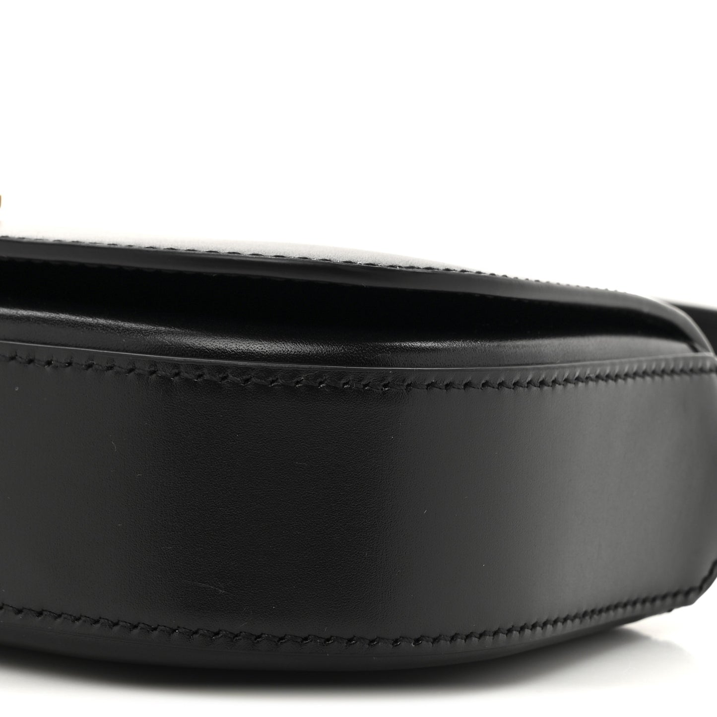 Box Calfskin Mini Voltaire Shoulder Bag Black