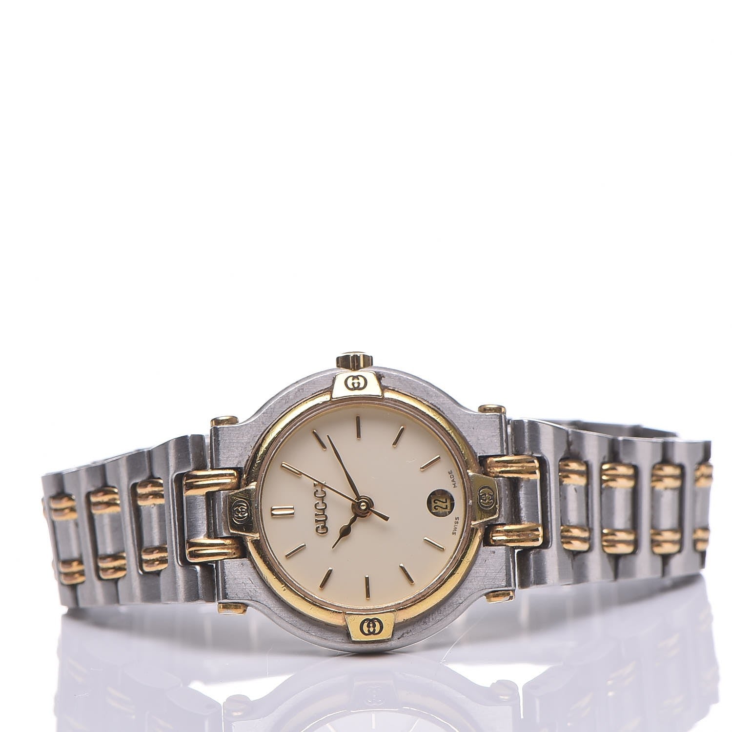 Gucci Stainless Steel 25mm 9000L Quartz Watch 3 of 5