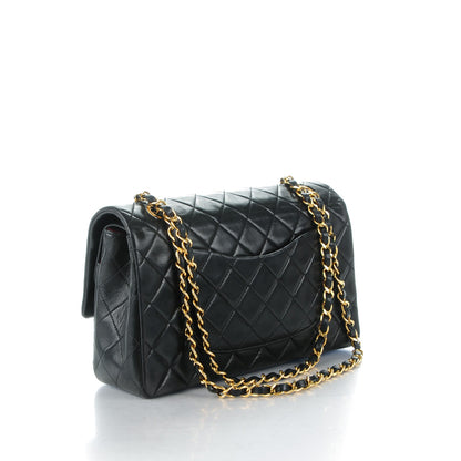 Chanel Lambskin Quilted Medium Double Flap Black 3 of 8