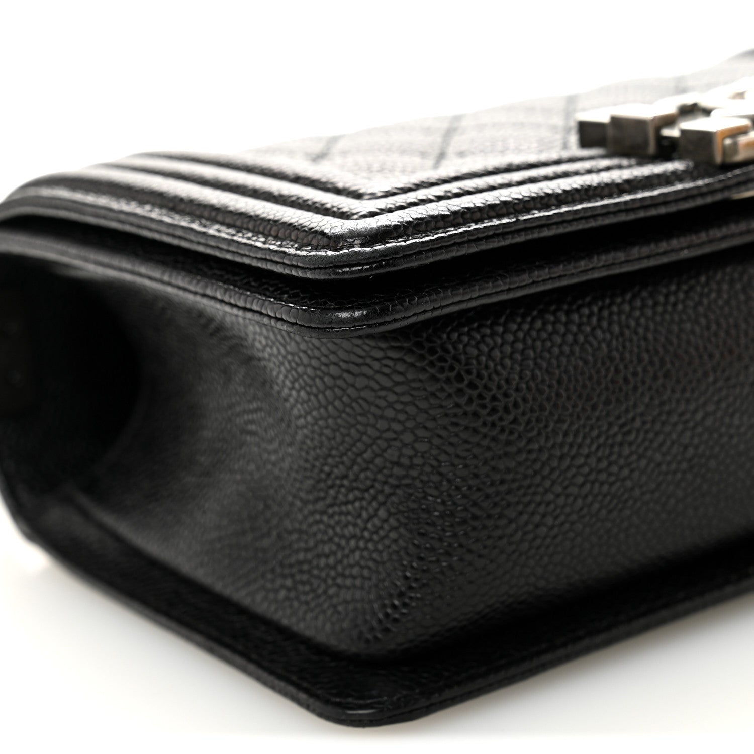 Chanel Caviar Quilted Small Boy Flap Black 9 of 10