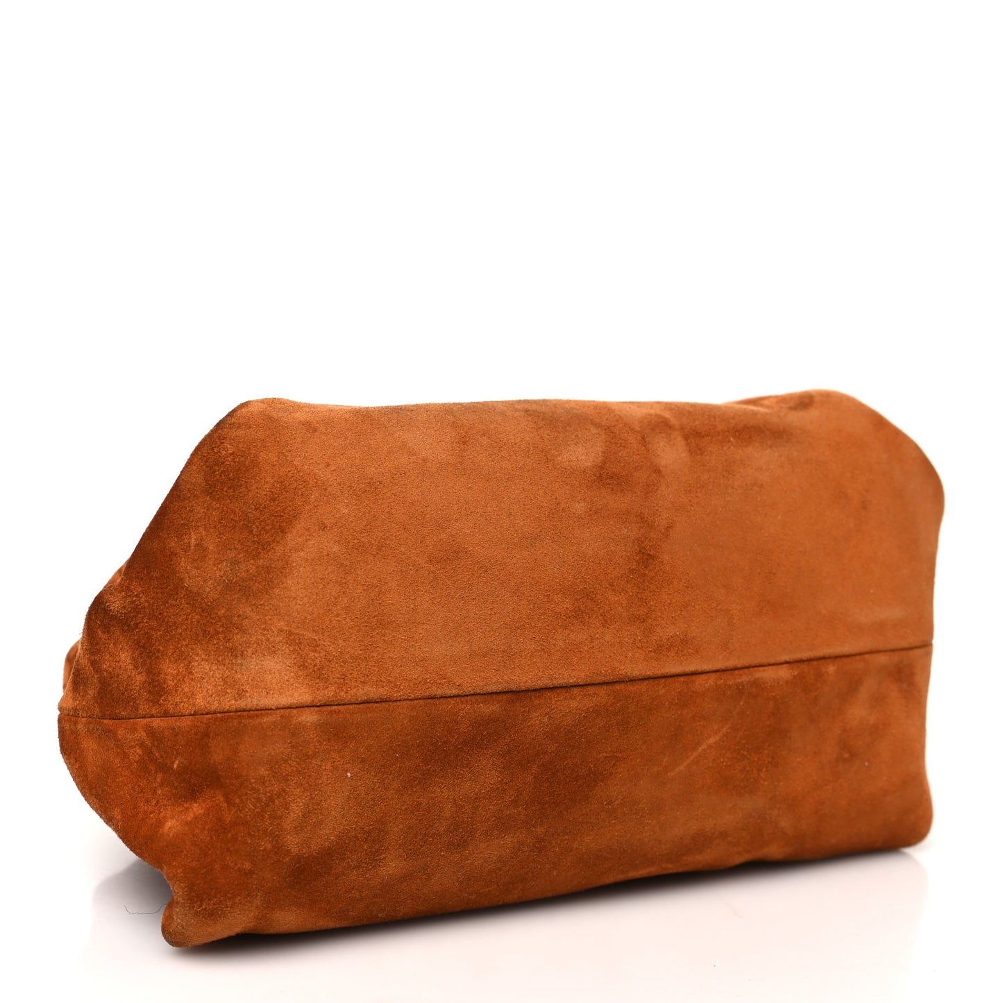 Suede Calfskin Beatrice Small Hobo Caramel