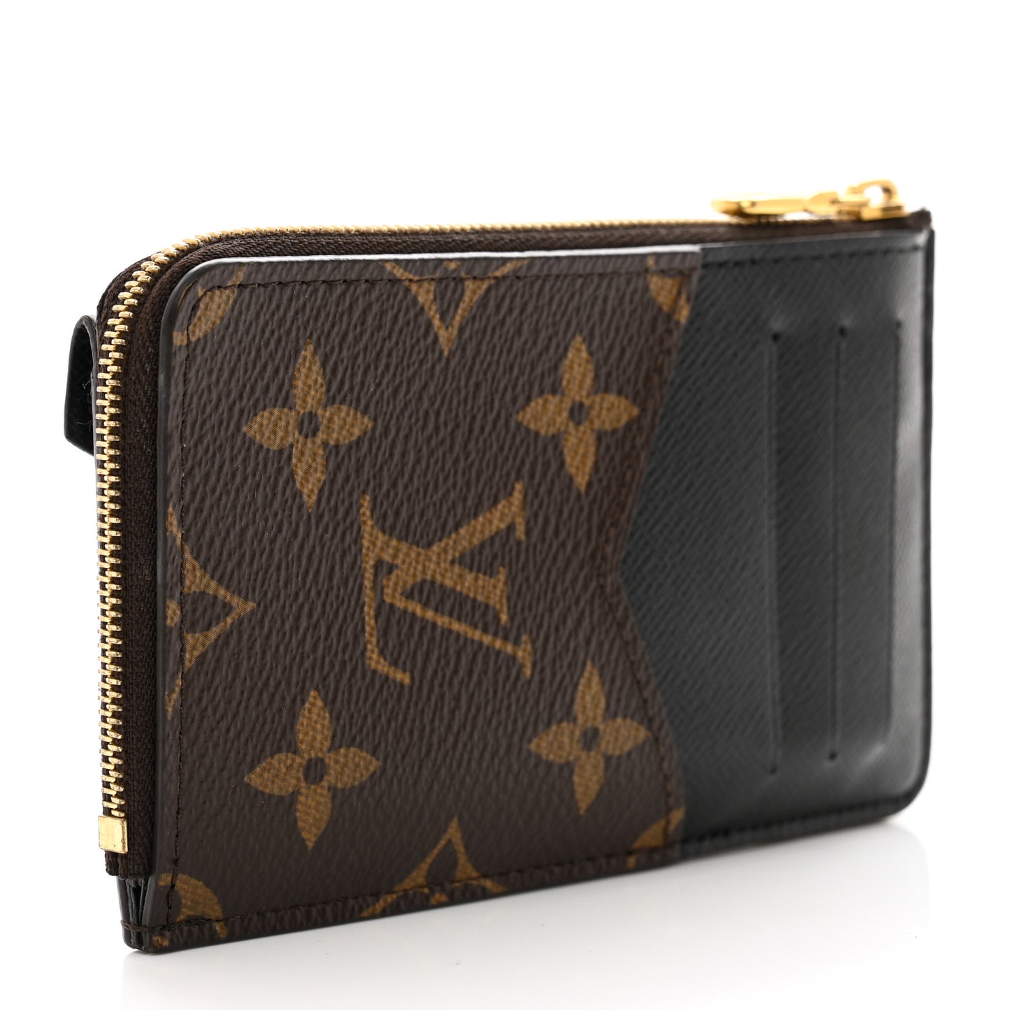 Monogram Recto Verso Card Holder Black