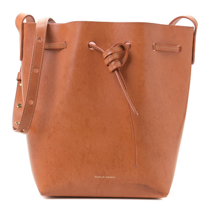 Mansur Gavriel Calfskin Mini Bucket Bag Cammello Rosa 1 of 18