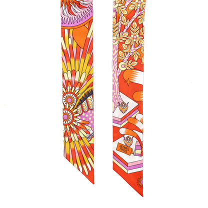 Hermes Silk La Source de Pegase Twilly 2 of 4