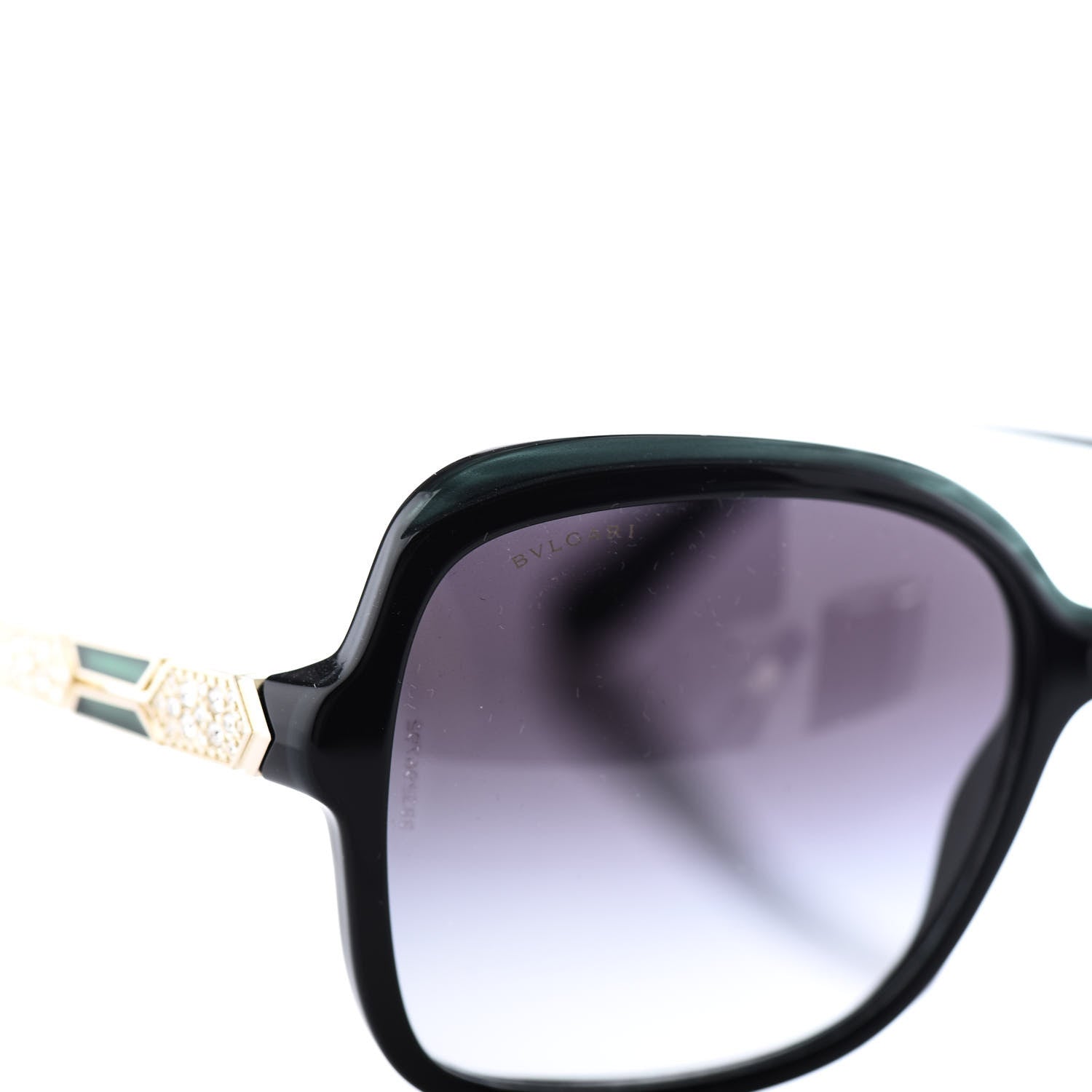Bulgari Crystal 8181B Sunglasses Black 10 of 12