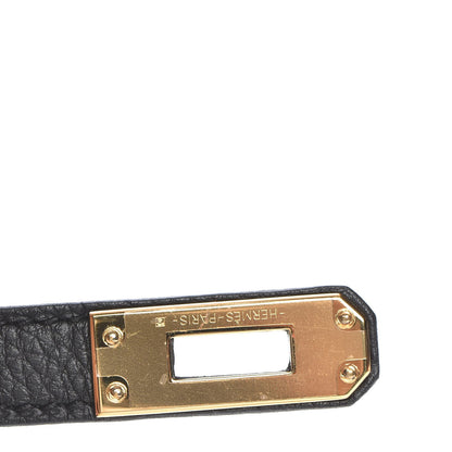 Hermes Togo Birkin 25 Black 17 of 28