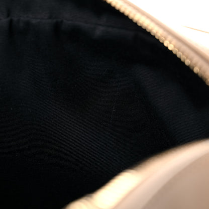 Saint Laurent Calfskin Matelasse Monogram Lou Camera Bag Dark Latte 9 of 9