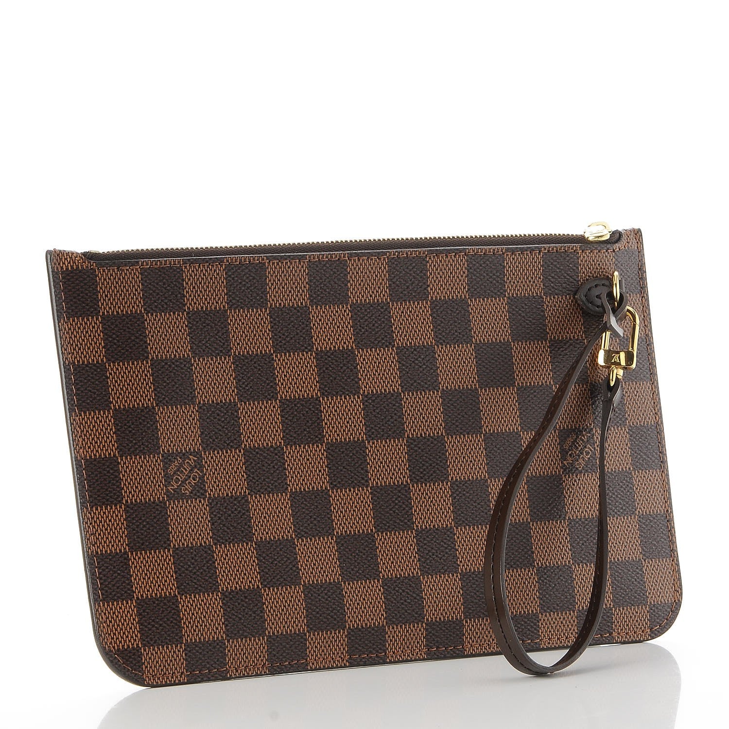 Louis Vuitton Damier Ebene Neverfull MM GM Pochette 3 of 8