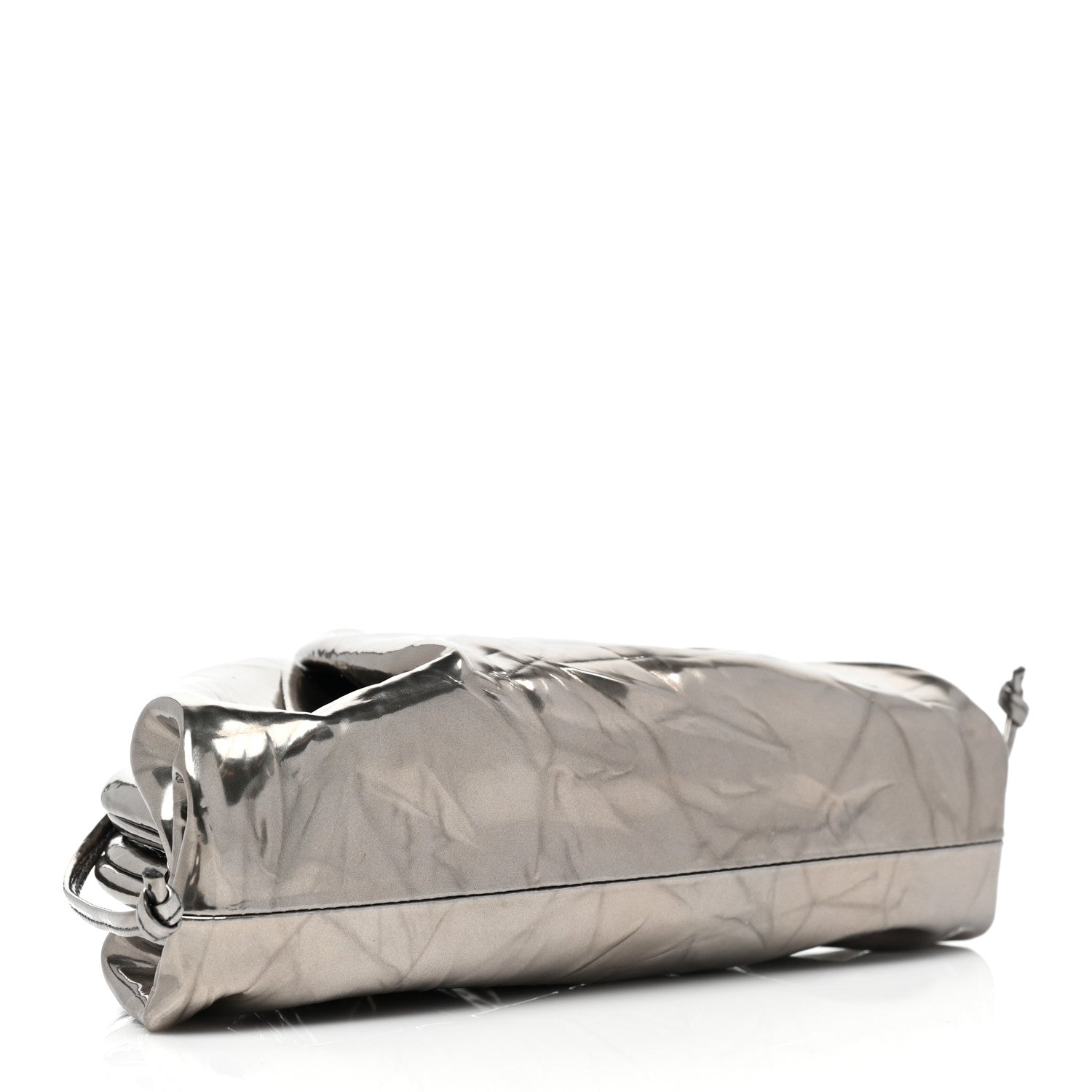 Bottega Veneta Metallic Crushed Calfskin The Mini Pouch Anchor 4 of 8
