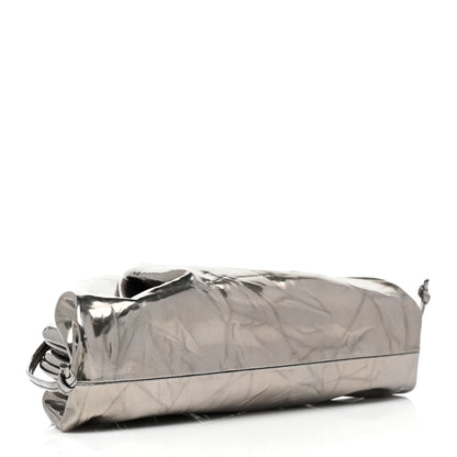 Bottega Veneta Metallic Crushed Calfskin The Mini Pouch Anchor 4 of 8