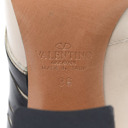 Valentino Garavani Calfskin Panther 110mm Ankle Boots 36 Light Ivory 8 of 13