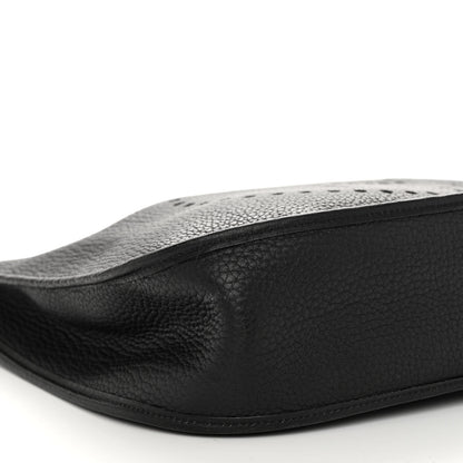 Hermes Taurillon Clemence Evelyne II GM Black 8 of 10