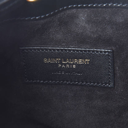 Saint Laurent Jacquard Calfskin Sunset Emmanuelle Bucket Bag 8 of 12