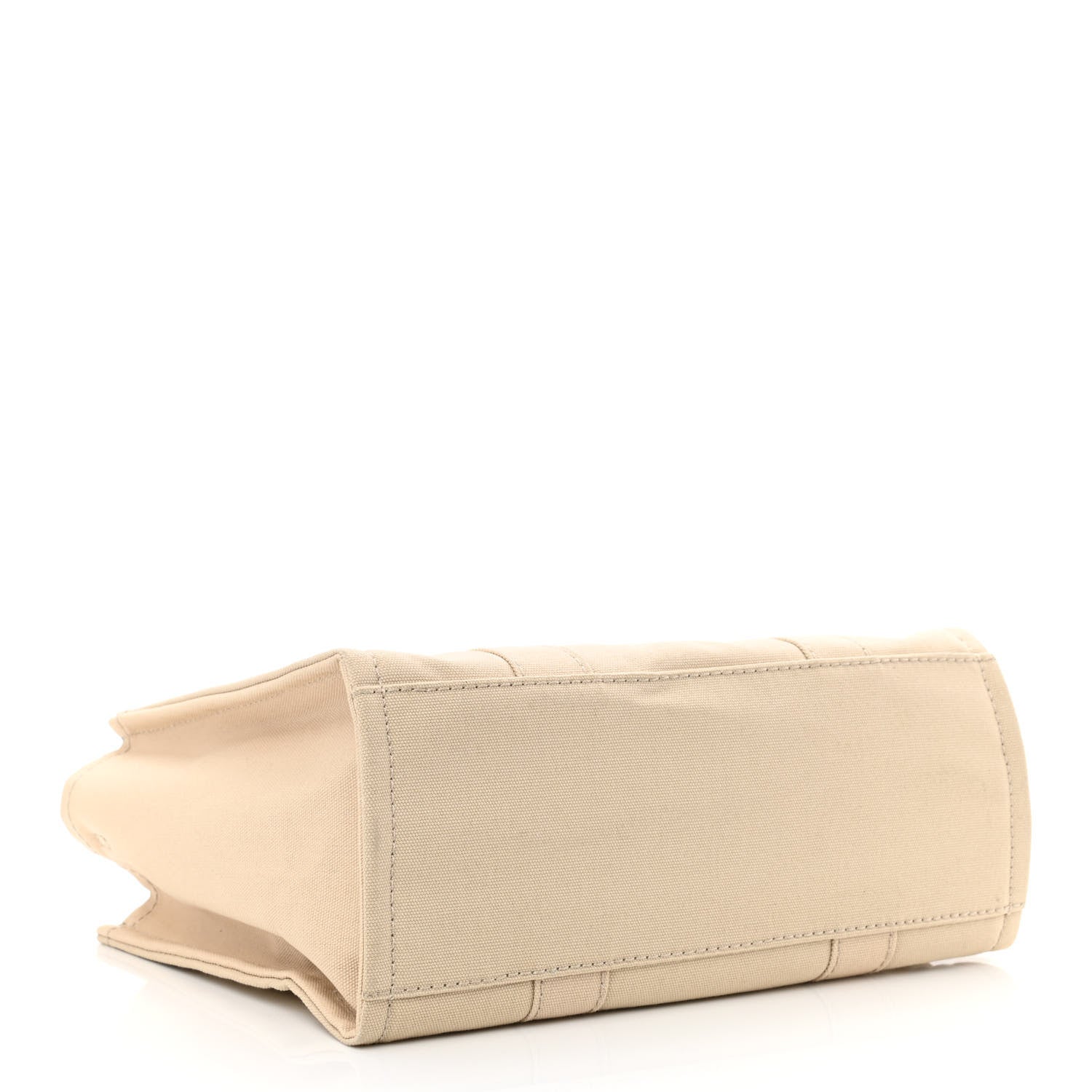 Marc Jacobs Cotton Canvas Medium The Traveler Tote Bag Beige 4 of 15