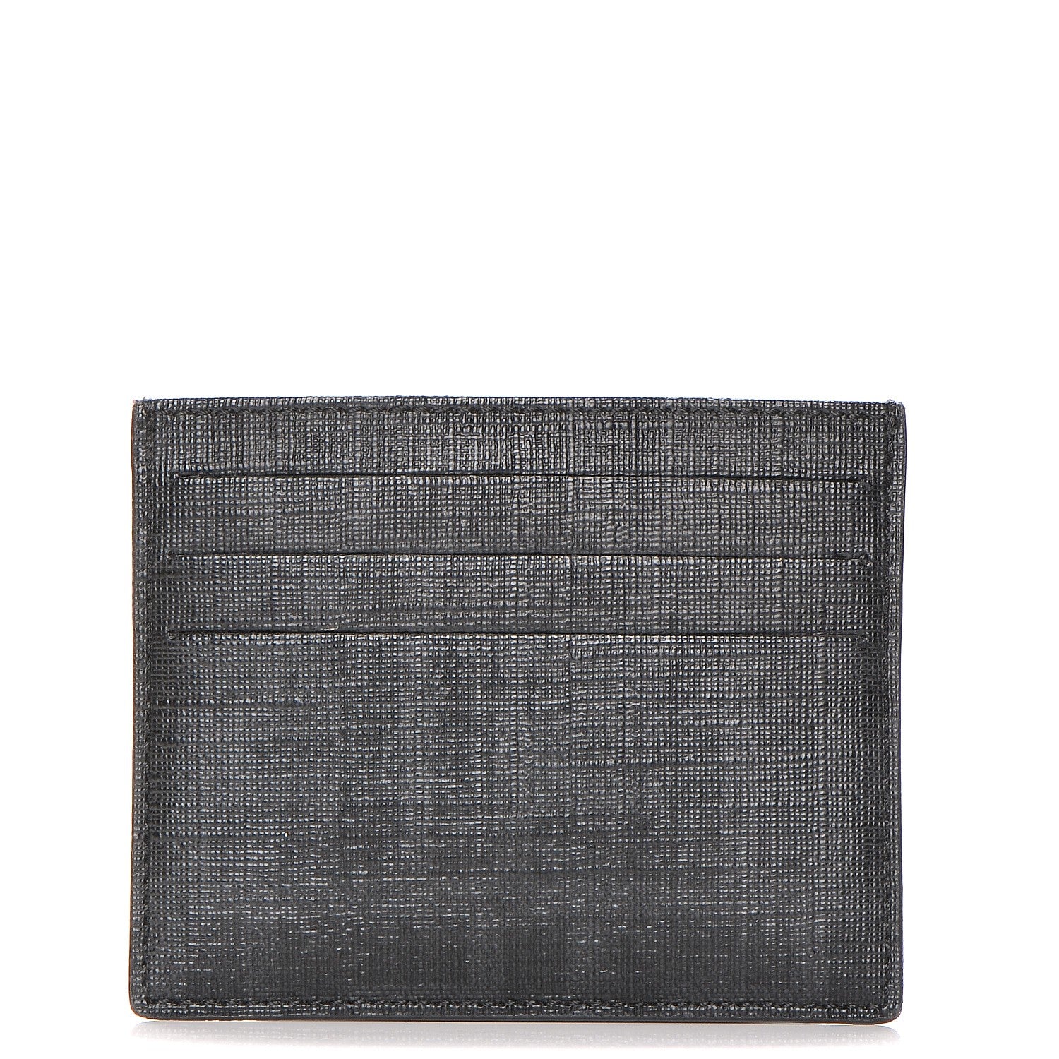 Fendi Zucca Spalmati Card Holder Black 1 of 8