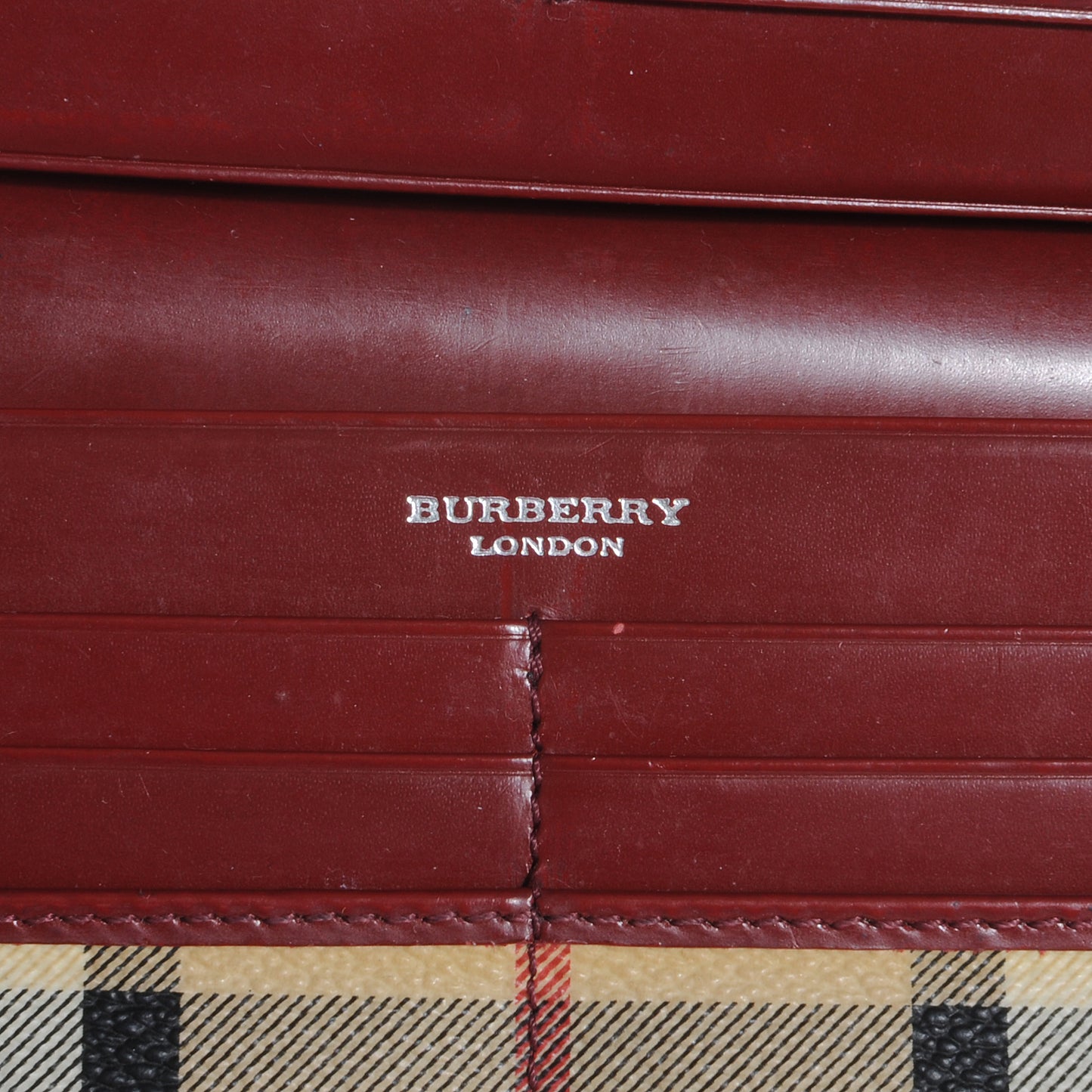 Haymarket Check Continental Wallet