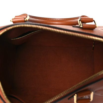 Louis Vuitton Empreinte Monogram Giant Speedy Bandouliere 25 Cognac 5 of 9
