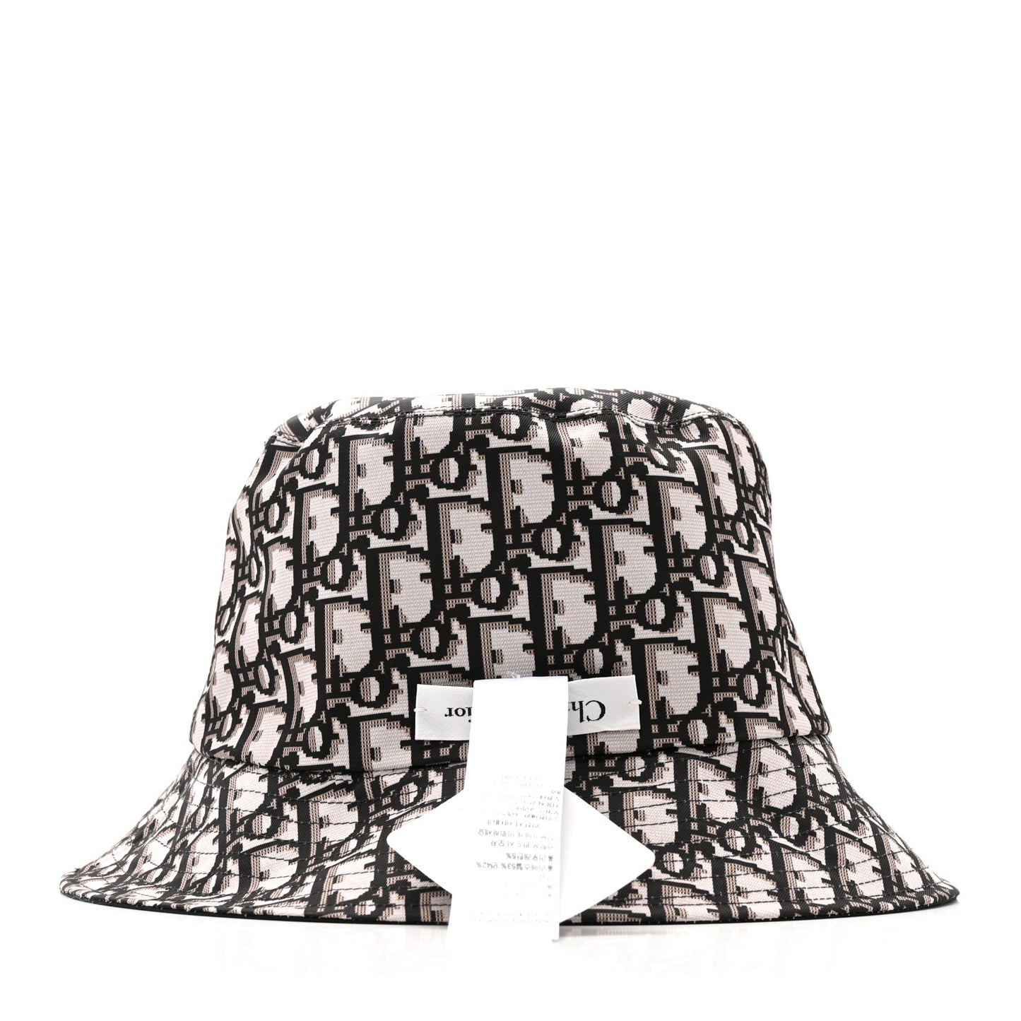 Oblique Reversible Teddy-D Brim Bucket Hat 59 Black