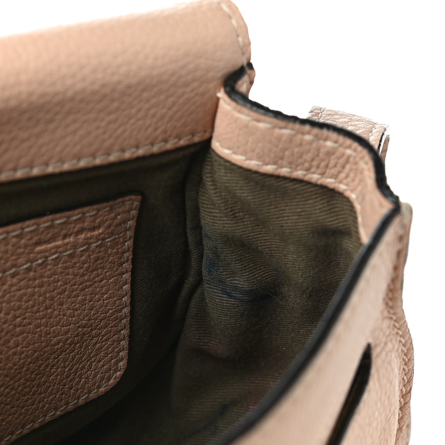 Calfskin Mini Marcie Round Crossbody Bag Blush Nude