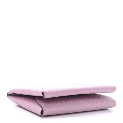 Hermes Epsom Calvi Duo Card Case Mauve Sylvestre 4 of 10