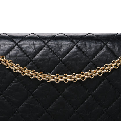 Chanel Aged Calfskin Quilted 50th Anniversary 2.55 Reissue 226 Flap Black 8 of 11