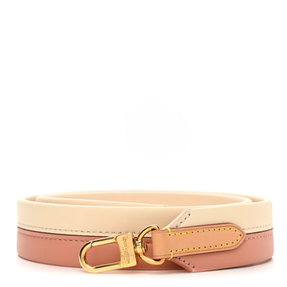 Louis Vuitton Calfskin Cluny BB Shoulder Strap Creme Vieux Rose 1 of 6