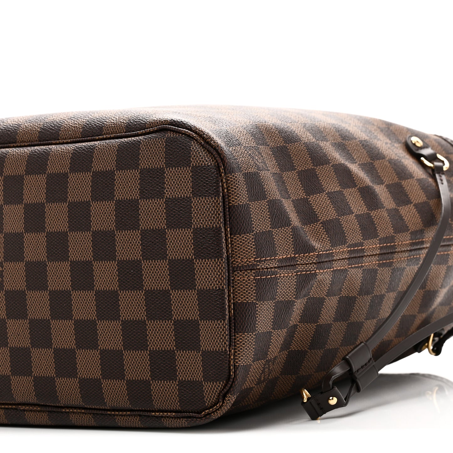 Damier Ebene Neo Neverfull MM Rose Ballerine