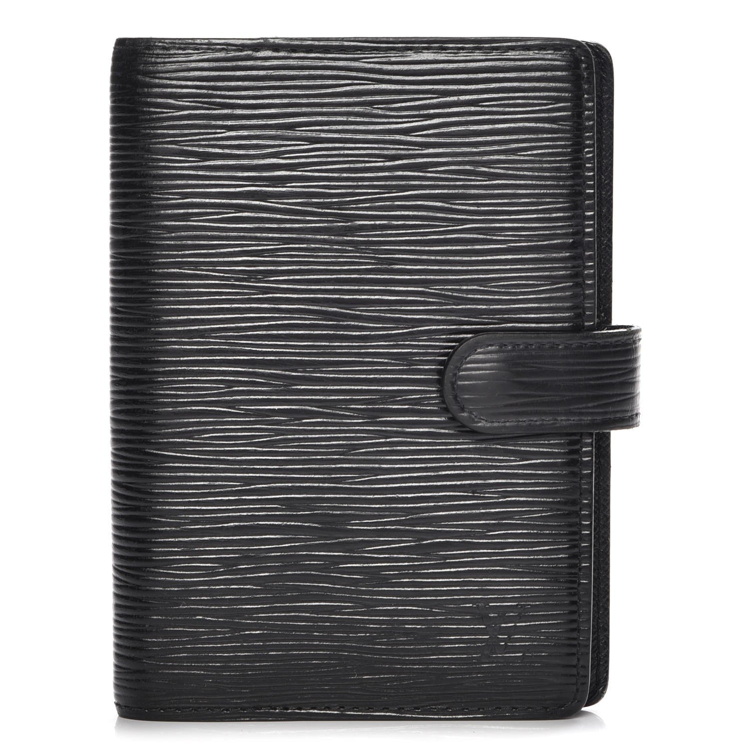 Louis Vuitton Epi Small Ring Agenda Cover Black 1 of 8