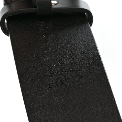 Gucci Guccissima Square G Belt 80 32 100 40 Black 6 of 8