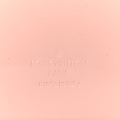 Louis Vuitton Patent Calfskin Monogram Cherrywood PM Rose Ballerine 6 of 10