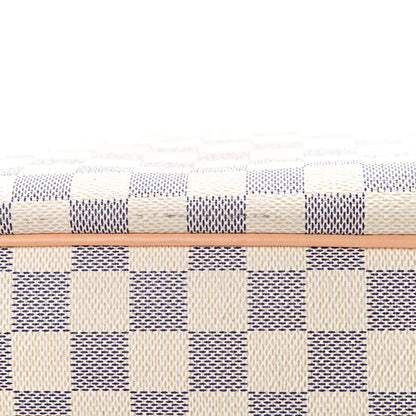 Louis Vuitton Damier Azur Delightful MM Rose Ballerine 13 of 16